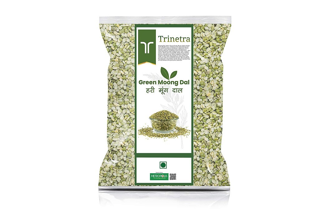 Trinetra Green Moong Dal    Pack  5 kilogram